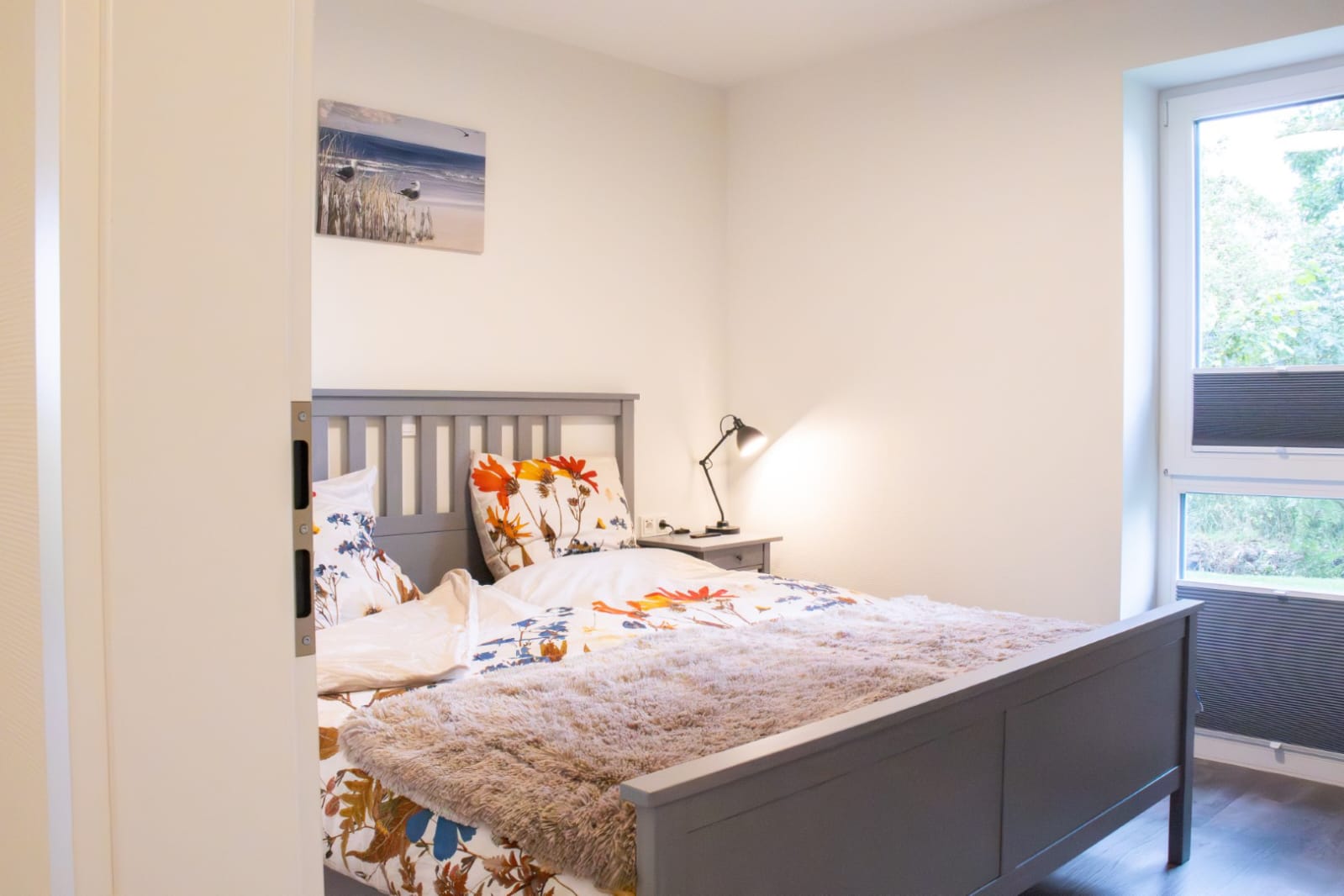Schlafzimmer mit Doppelbett