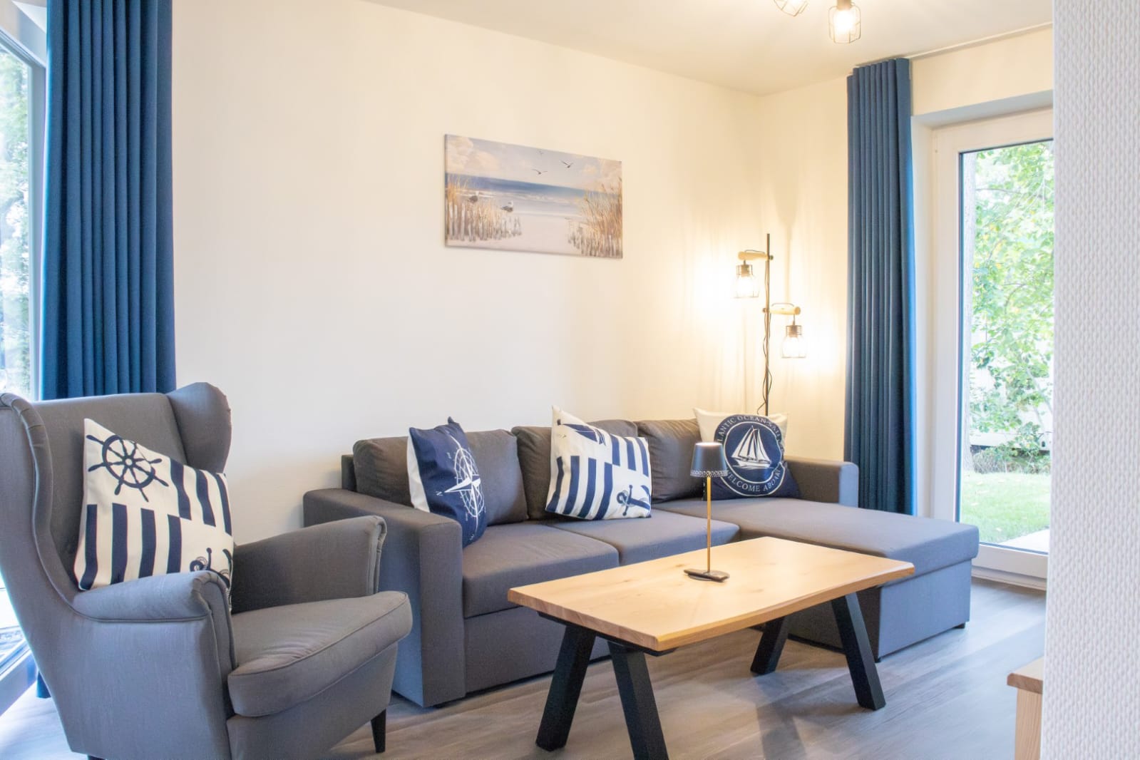 Wohnbereich mit Sofa